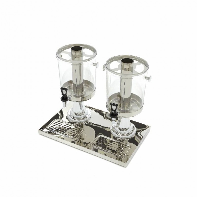 Comprar Dispensador de bebidas 2 x 8 litros tubo central de refrigeración funciona sin corriente en Pepebar