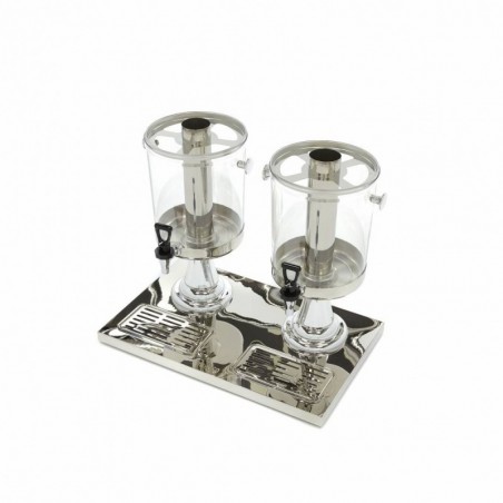 Comprar Dispensador de bebidas 2 x 8 litros tubo central de refrigeración funciona sin corriente en Pepebar