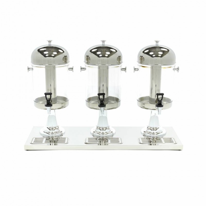 Comprar Dispensador de bebidas 3 x 8 litros tubo central de refrigeración funciona sin corriente en Pepebar