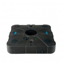 Pie rellenable 120Kg negro para SP4X4