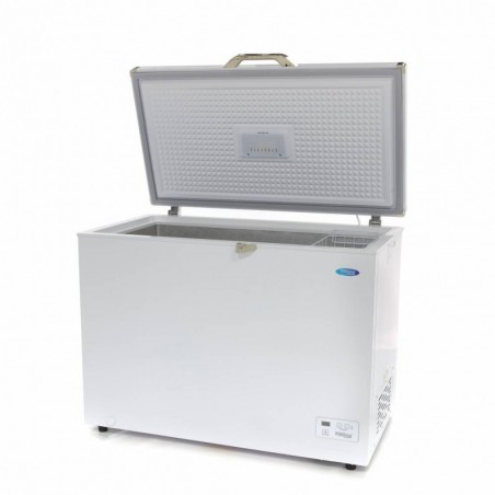 Comprar Arcón congelador 282 litros 2 ruedas con cesta colgante en Pepebar