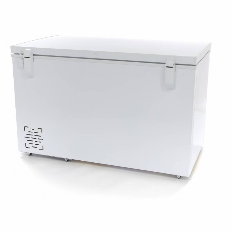 Comprar Arcón congelador 345 litros sobre ruedas con cesta colgante en Pepebar