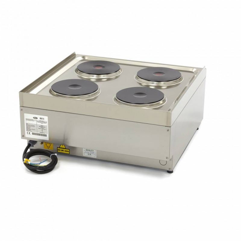 Comprar Cocina eléctrica 4 quemadores 60 cm de profundidad en Pepebar