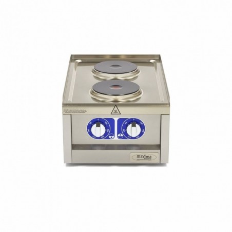 Comprar Cocina eléctrica 2 quemadores 60 cm de profundidad en Pepebar