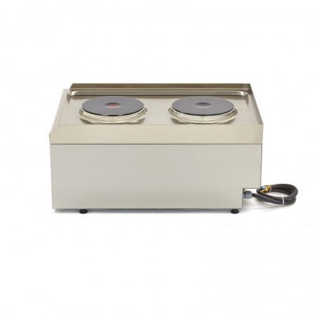 Comprar Cocina eléctrica 2 quemadores 60 cm de profundidad en Pepebar