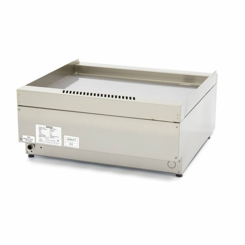 Comprar Plancha lisa doble a gas 60 cm de profundidad en Pepebar