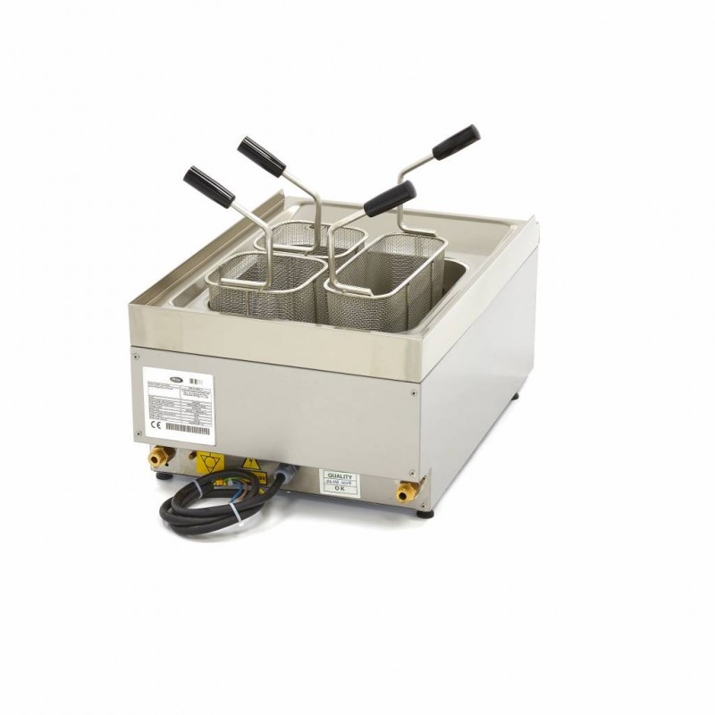Comprar Cocedor de pasta 15 litros individual 60 cm de profundidad eléctrico en Pepebar