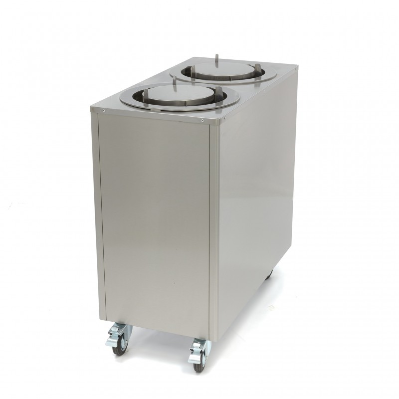 Comprar Calientaplatos 80 platos hasta diámetro 30 cm con ruedas en Pepebar