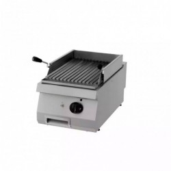 Parrilla a gas piedra volcánica 70 cm de profundidad