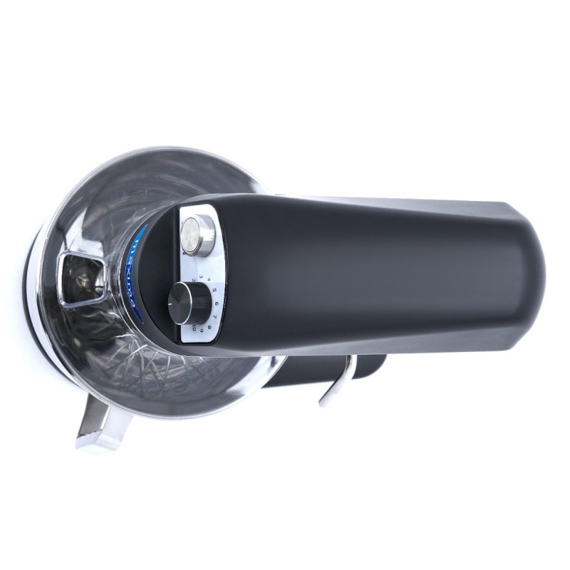 Comprar Mezcladora planetaria 7 litros hasta 2kg de masa negro mate en Pepebar