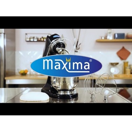 Comprar Mezcladora planetaria 7 litros hasta 2kg de masa negro mate en Pepebar