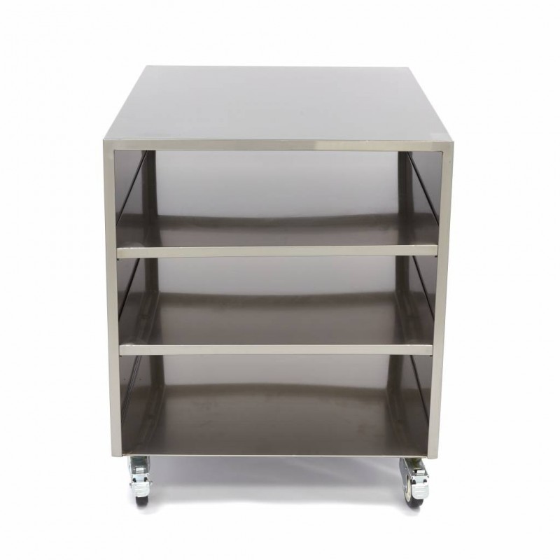 Comprar Soporte de acero inoxidable para máquina 120kg capacidad de carga con ruedas en Pepebar