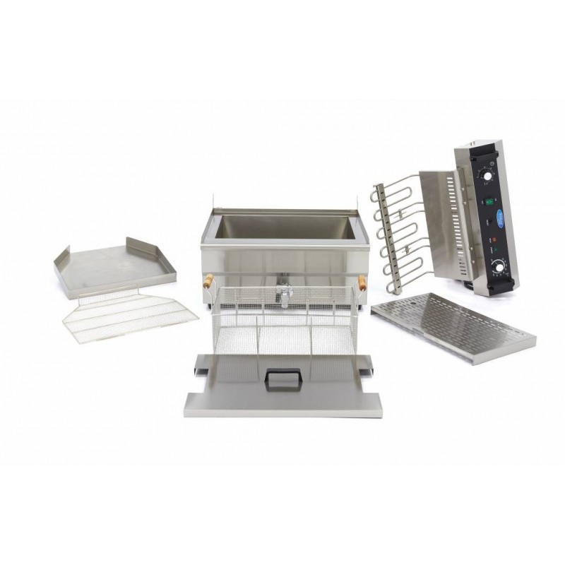 Comprar Freidora 30 litros 1 cesta con grifo de vaciado en Pepebar