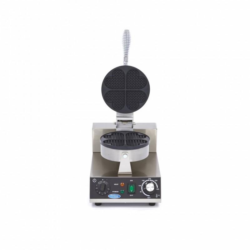 Comprar Gofrera profesional 4 gofres corazones en Pepebar