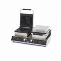 Gofrera profesional 4 piezas cuadrada doble
