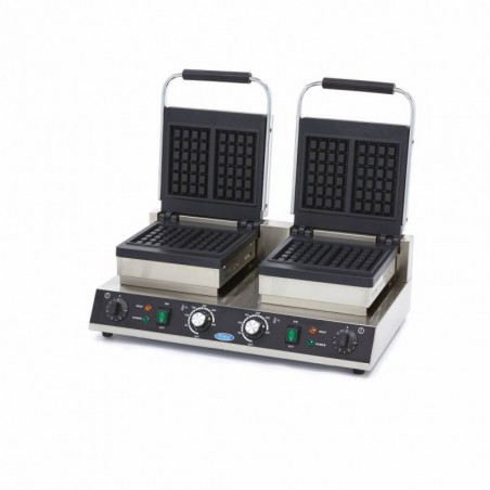 Comprar Gofrera profesional 4 piezas cuadrada doble en Pepebar
