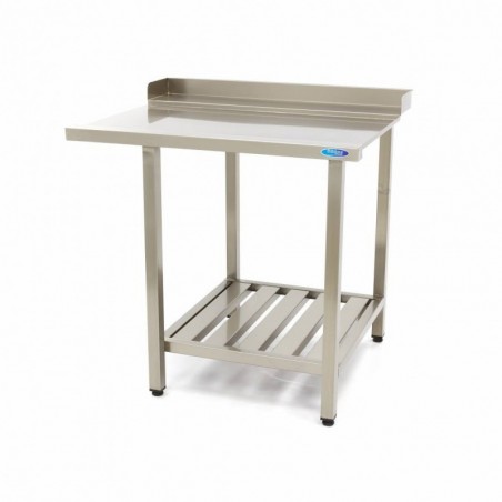 Mesa para lavavajillas 70 x 75 cm derecha con peto y estante Comprar Mesa para lavavajillas 70 x 75 cm derecha con peto y estante en Pepebar