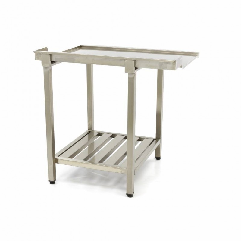 Mesa para lavavajillas 70 x 75 cm derecha con peto y estante Comprar Mesa para lavavajillas 70 x 75 cm derecha con peto y estante en Pepebar