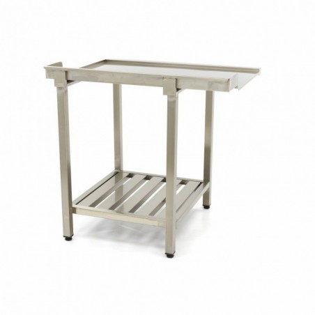 Mesa para lavavajillas 70 x 75 cm derecha con peto y estante Comprar Mesa para lavavajillas 70 x 75 cm derecha con peto y estante en Pepebar