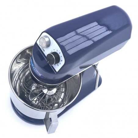 Comprar Mezcladora planetaria 7 litros hasta 2kg de masa azul acero en Pepebar