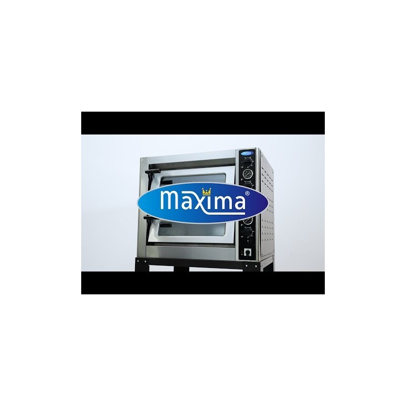 Comprar Horno para pizza doble cámara 4 pizzas de diámetro 30 cm en Pepebar