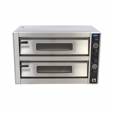 Comprar Horno para pizza doble cámara 12 pizzas de diámetro 30 cm en Pepebar