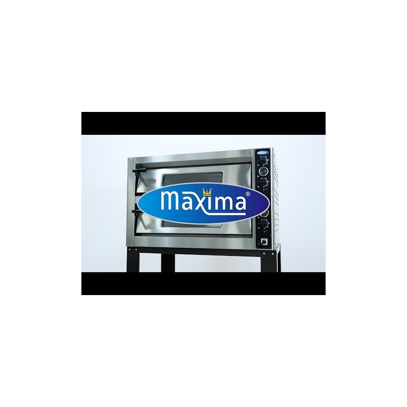 Comprar Horno para pizza doble cámara 12 pizzas de diámetro 30 cm en Pepebar