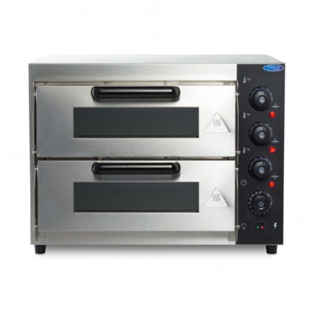 Comprar Horno para pizza doble cámara 2 pizzas de diámetro 40 cm en Pepebar