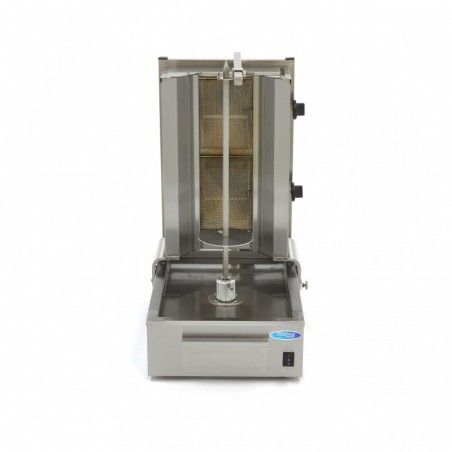 Comprar Máquina de kebab a gas 2 quemadores 20kg carne en Pepebar