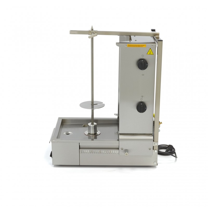 Comprar Máquina de kebab a gas 2 quemadores 20kg carne en Pepebar