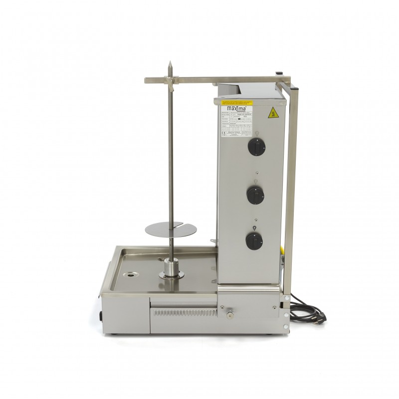 Comprar Máquina de kebab a gas 3 quemadores 40kg carne en Pepebar