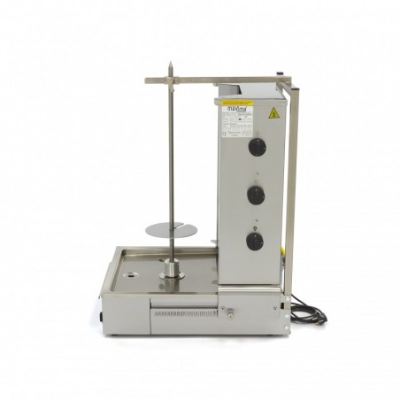 Comprar Máquina de kebab a gas 3 quemadores 40kg carne en Pepebar