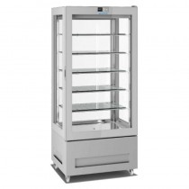 Congelador expositor heladería 4 lados cristal 600l 85x65x190cm L08114L - Pepebar Congelador expositor heladería 4 lados cristal 600l 85x65x190cm L08114L - Catálogo Congelador expositor