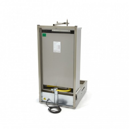 Comprar Máquina de kebab a gas 4 quemadores 70kg carne en Pepebar