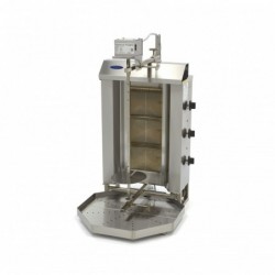 Máquina de kebab a gas 3 quemadores 30 kg carne - Catálogo Máquina de Kebab