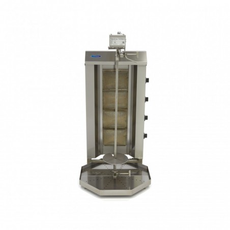 Comprar Máquina de kebab a gas 4 quemadores 50kg carne en Pepebar