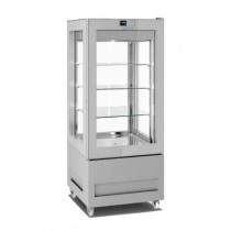 Vitrina frigorífica expositora 4 caras cristal 3 estantes L06214S - Pepebar Vitrina frigorífica expositora 4 caras cristal 3 estantes L06214S - Catálogo Nevera expositora