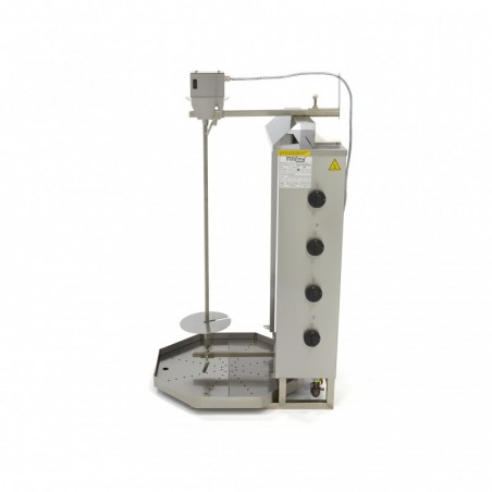 Comprar Máquina de kebab a gas 4 quemadores 50kg carne en Pepebar