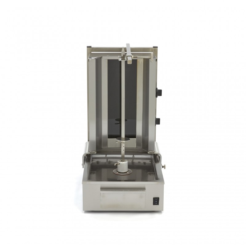 Comprar Máquina de kebab eléctrica 2 quemadores 20kg carne en Pepebar