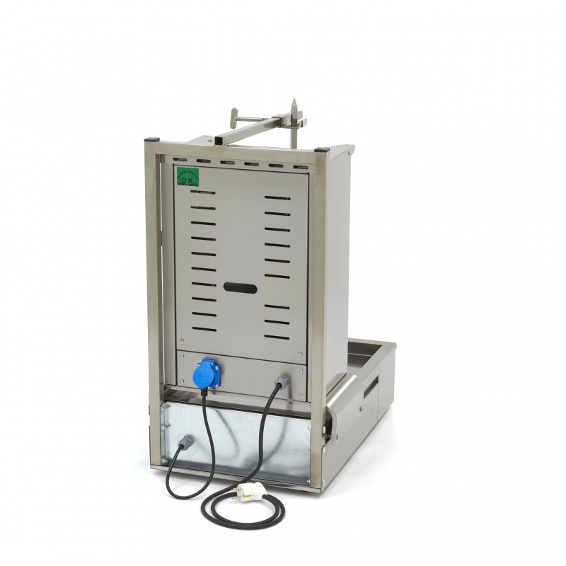 Comprar Máquina de kebab eléctrica 2 quemadores 20kg carne en Pepebar