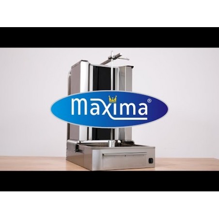 Comprar Máquina de kebab eléctrica 2 quemadores 20kg carne en Pepebar