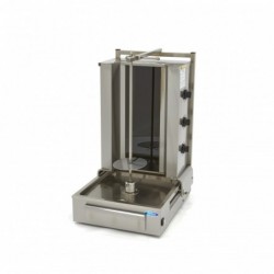 Máquina de kebab eléctrica 3 quemadores 40kg carne
