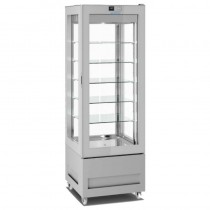 Vitrina frigorífica expositora 4 caras cristal 5 estantes L06214L - Pepebar Vitrina frigorífica expositora 4 caras cristal 5 estantes L06214L - Catálogo Nevera expositora
