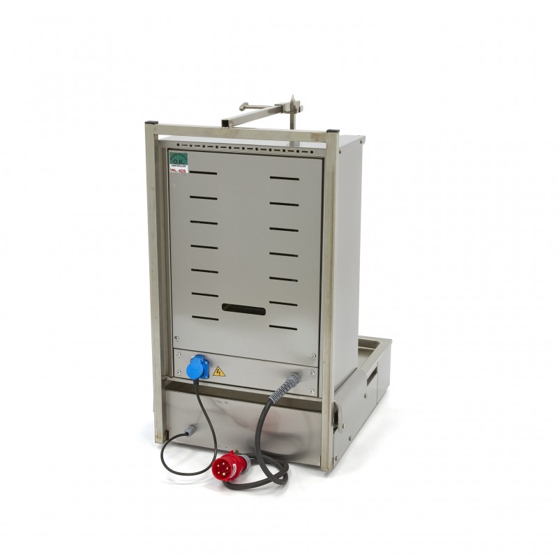 Comprar Máquina de kebab eléctrica 3 quemadores 40kg carne en Pepebar