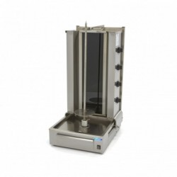 Máquina de kebab eléctrica 4 quemadores 70kg carne - Catálogo Máquina de Kebab