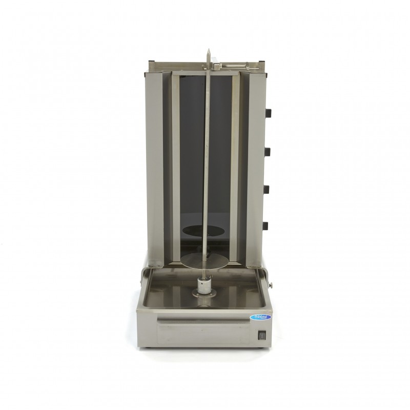 Comprar Máquina de kebab eléctrica 4 quemadores 70kg carne en Pepebar