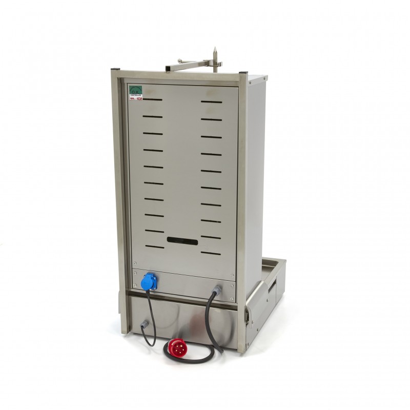 Comprar Máquina de kebab eléctrica 4 quemadores 70kg carne en Pepebar