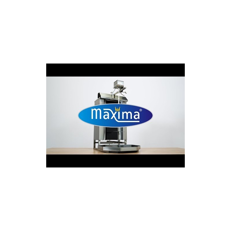 Comprar Máquina de kebab eléctrica 2 quemadores 20kg carne en Pepebar