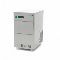 Máquina de hielo 24kg/día cubitos de hielo huecos refrigerado por agua