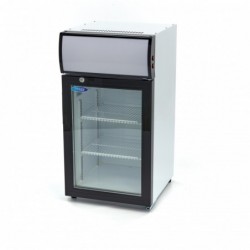 Nevera para bebidas 50 litros 2 estantes ajustables - Pepebar Nevera para bebidas 50 litros 2 estantes ajustables - Catálogo Botellero expositor frigorifico